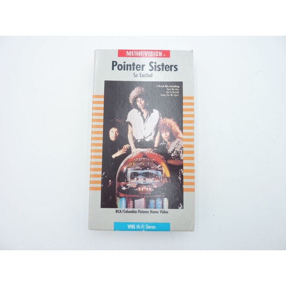 Pointer Sisters So excited VHS - Picture 1 of 6